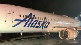 Alaska Airlines passengers scream as plane makes hard landing amid Tropical Storm Hilary: 'Sparks outside'