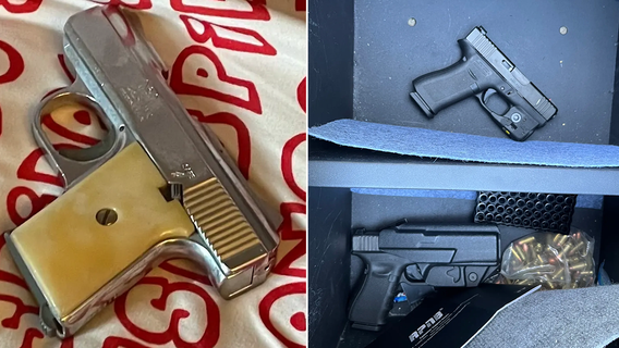 3 teens arrested, guns seized following multiple robberies at Reston golf course