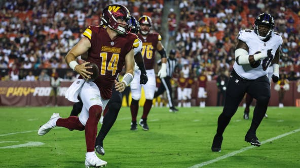 Commanders fans hit FedEx Field for first preseason home game against Ravens