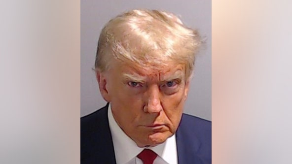 Trump surrenders at Fulton County Jail, mug shot released