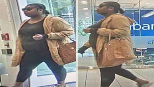 Woman wanted for attempted bank robbery in Northwest DC