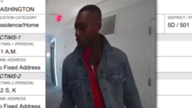 Man wanted in violent sexual assault in DC; attacker captured on surveillance cameras