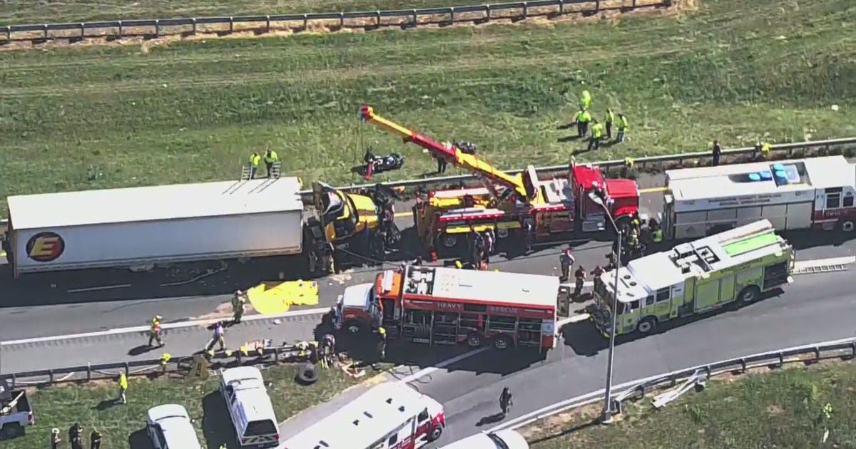 1 dead in multi-vehicle crash involving at least 4 tractor trailers in ...