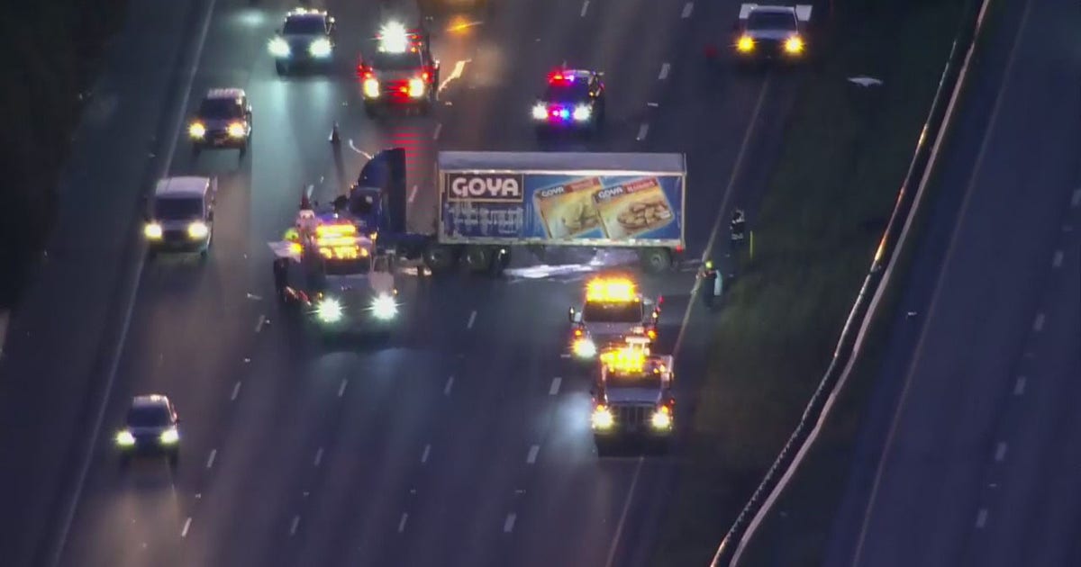 Tractor trailer crash causes traffic delays in Bowie | FOX 5 DC