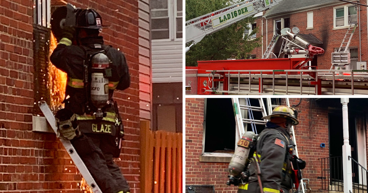 2 people rescued from fiery Southeast apartment blaze | FOX 5 DC