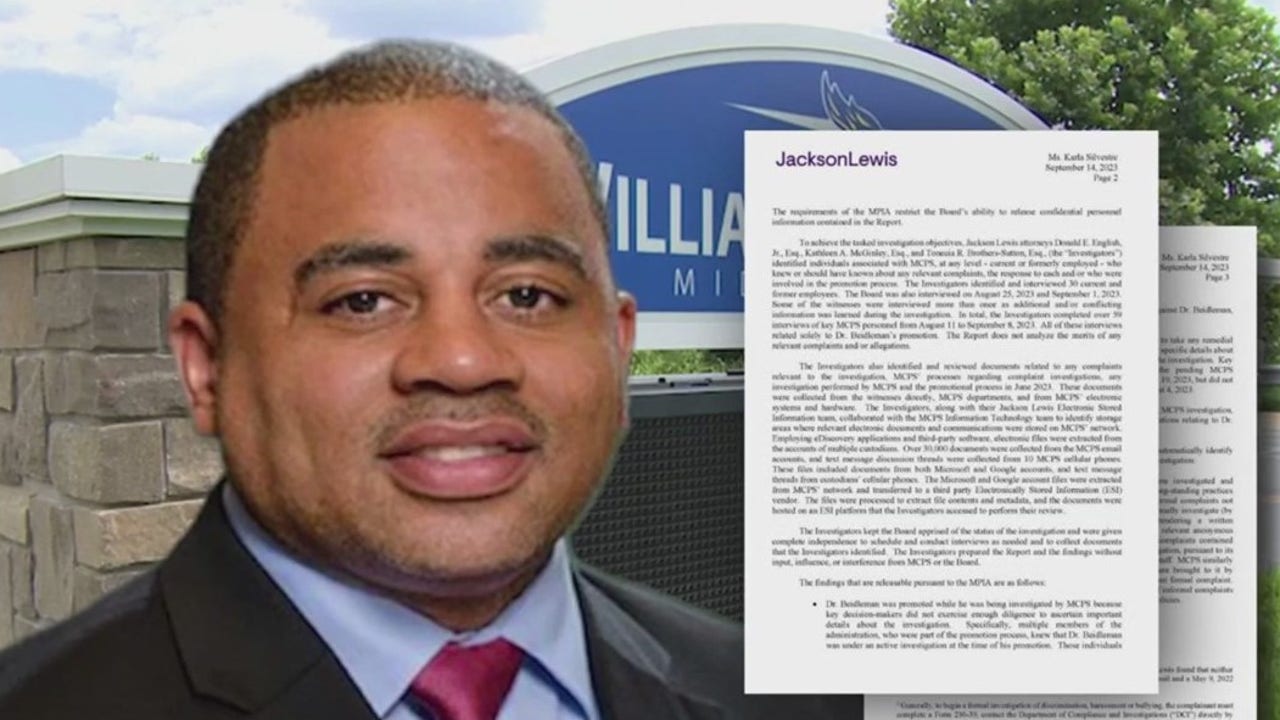 MCPS Reaches $300K Settlement In Lawsuit Against Former Principal | FOX ...