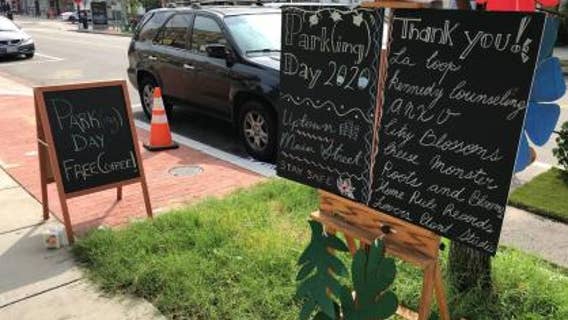DC parking spots turn into public parks for the day