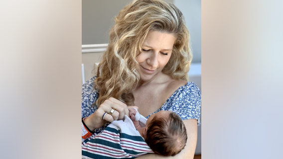 FOX 5's Katie Barlow gives birth to a healthy baby girl!