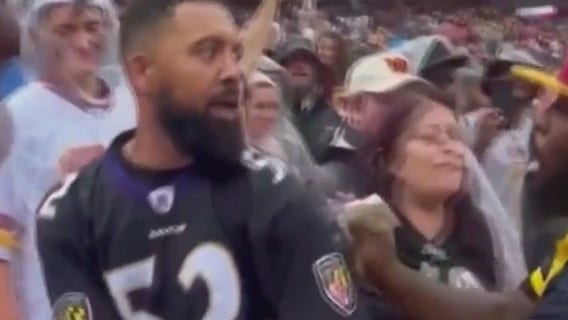 Injured fan claims he's innocent after violent brawl at FedEx Field