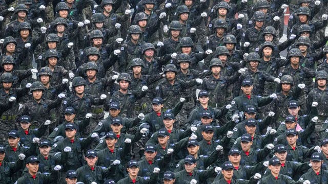South Korea parades powerful weapons, thousands of troops in massive Armed Forces Day ceremony