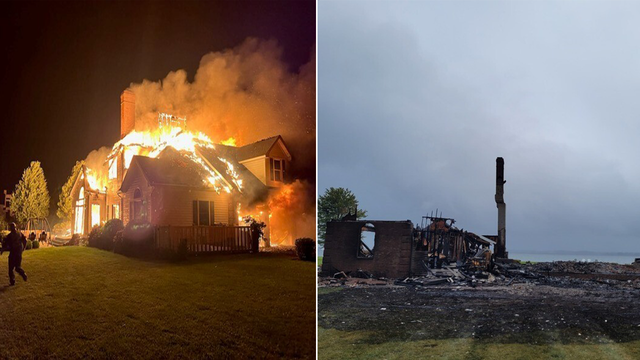 Fire marshal investigating after $3 million waterfront home burns to the ground in Maryland