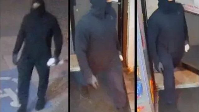 2 suspects flee with an undisclosed amount of money in armed gas station robbery
