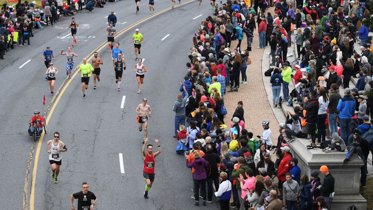 Marine Corps Marathon 2023 Road Closures Map And Metro Schedule   GettyImages 1178202897 