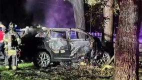 Three of four juveniles killed in a fiery crash in Bowie identified