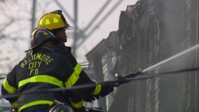 Baltimore firefighter killed, 4 others injured battling rowhouse fire