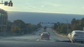 Strange wall of clouds spotted in sky over Baltimore looks like mountain range