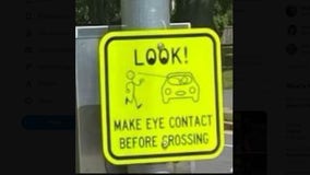 Look into my eyes: Campaign encourages making eye contact with drivers before crossing the street