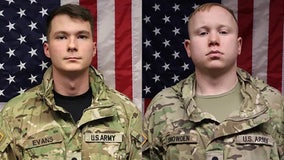 US Army identifies 2 soldiers killed after transport vehicle flips in Alaska training area