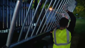 Fencing around parts of US Capitol ahead of Israeli-Hamas war protest