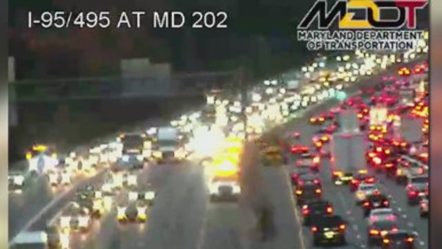 1 dead in multi-vehicle crash on I-495