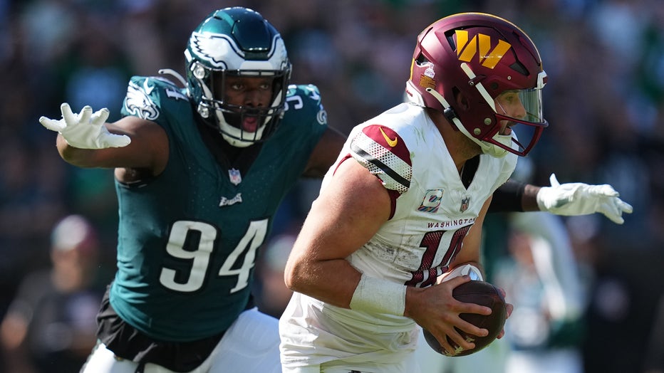 Washington Commanders Fall to Philadelphia Eagles in Overtime with