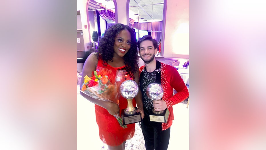 Marissa and her partner Pedro Castineira