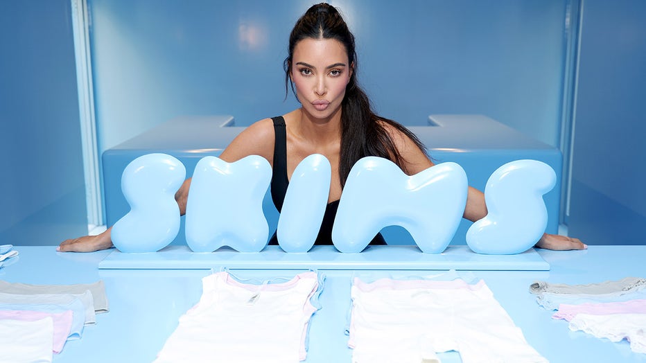 Kim Kardashian Visits Her SKIMS Pop-Up Shop After Becoming a