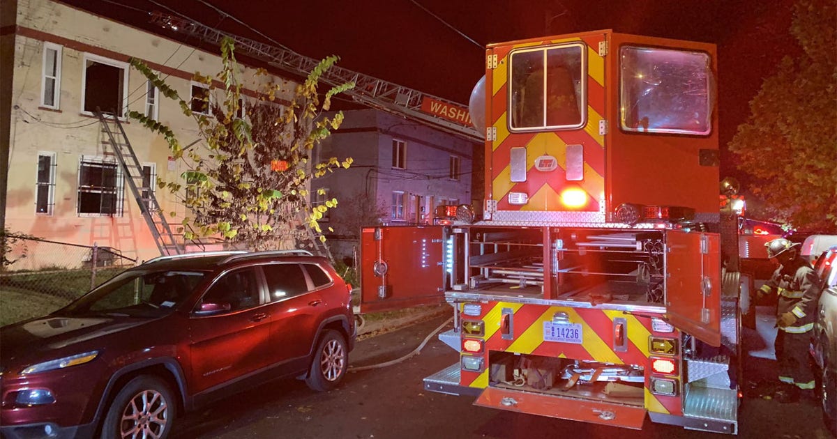 Firefighter hurt battling blaze in southeast DC | FOX 5 DC