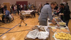 Congregations share Thanksgiving together after Chevy Chase church fire