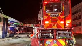DC firefighters rescue residents from balcony during overnight blaze; 4 children among displaced