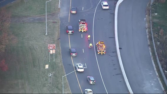 Medical emergency causes delays on I-495 in Chevy Chase