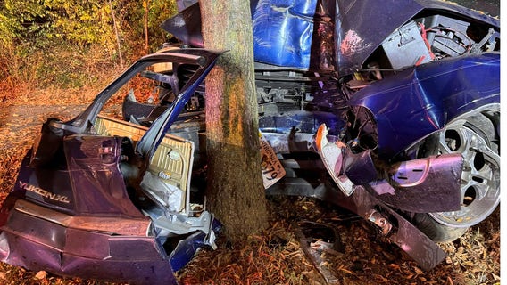 Woman rescued from mangled wreckage after crash in southeast DC