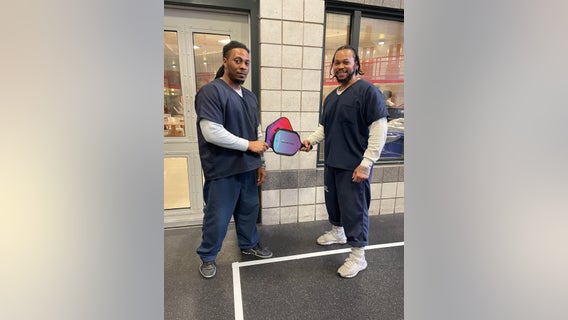 Pickleball takes over Arlington County jail with new court for inmates