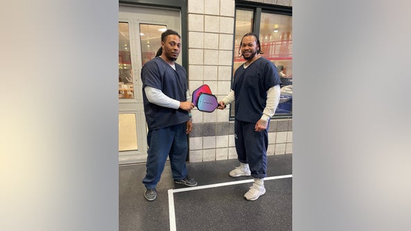 Pickleball takes over Arlington County jail with new court for inmates