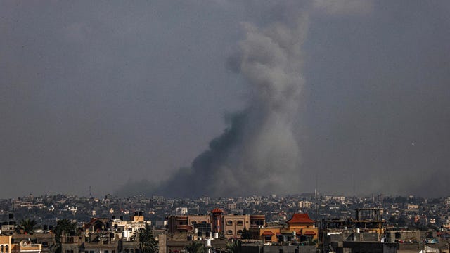 One month into war, Israel's troops push deeper into Gaza City as Palestinians flee to the south
