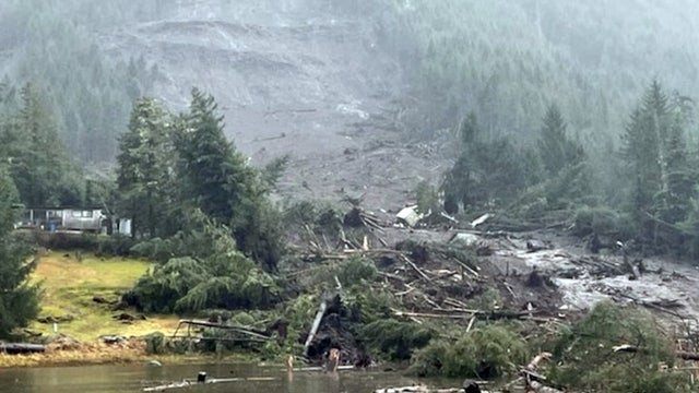 Alaska landslide destroys homes in wake of soaking atmospheric river; 3 dead