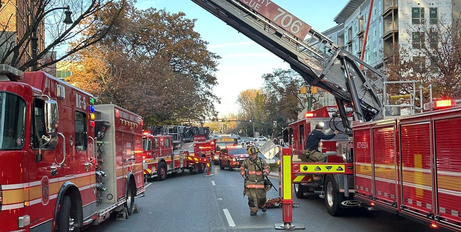 Man barricades himself inside Silver Spring apartment building, starts fire: authorities