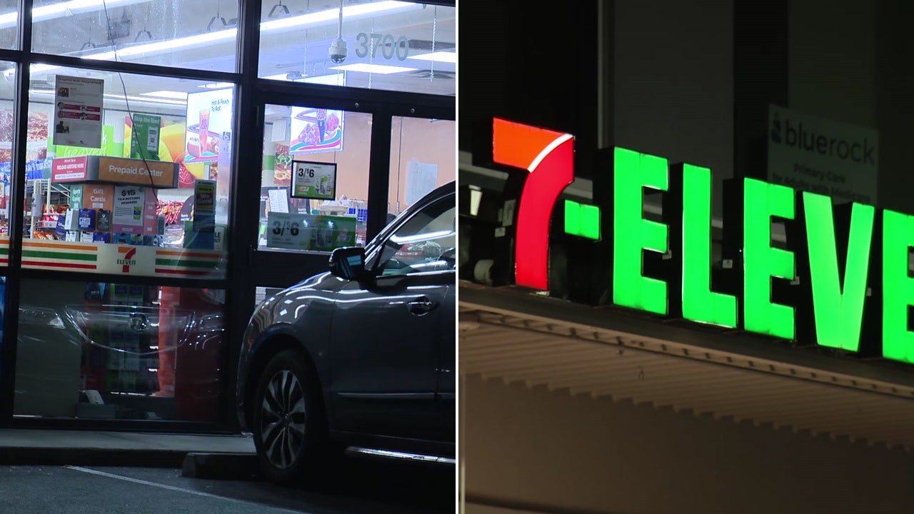 盗贼砸开华盛顿的7-Eleven便利店ATM机，盗取现金