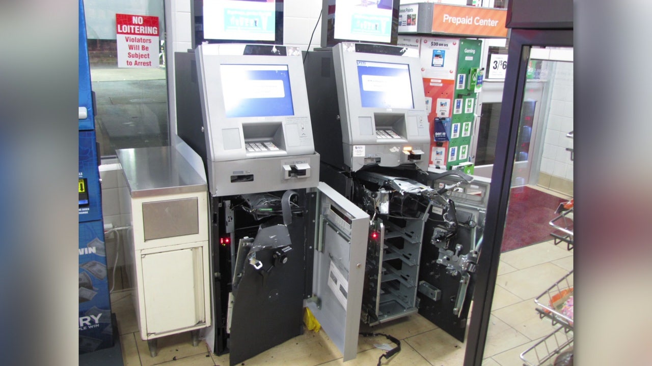 七十一便利店的ATM据报道遭到装备电锯的盗贼袭击