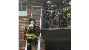 WATCH: Fairfax County firefighters respond to apartment fire