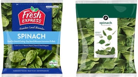 Spinach sold in 7 states recalled over potential listeria contamination