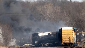 EPA begins formal review of chemicals burned in Ohio train derailment