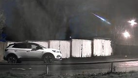 Watch: Suspected meteor streaks across Birmingham sky, captured on home surveillance footage