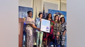 FOX 5's Tisha Lewis awarded President's Volunteer Service Lifetime Achievement Award