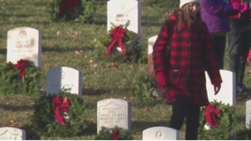 Fallen service members honored by 'Wreaths Across America' at Arlington National Cemetery for holidays