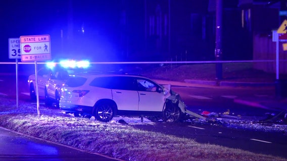 1 dead in crash after vehicle flees traffic stop in Wheaton: police