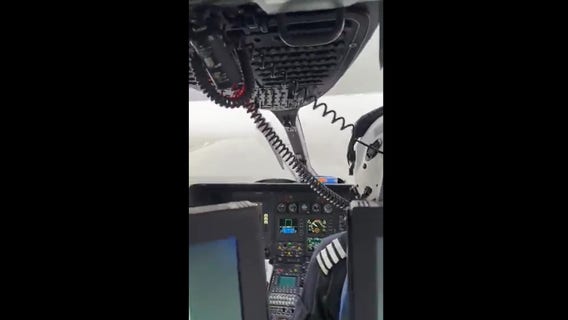 WATCH: Pilots experience crazy turbulence flying over London