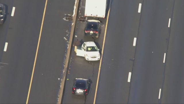 Multi-vehicle crash on 270 in Gaithersburg causes major delays