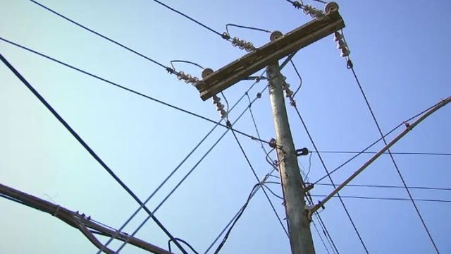 Power outage in Falls Church after utility pole hit in crash