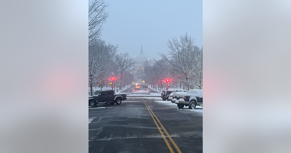 DC snowfall: What Friday snow is looking like around the DC area | FOX 5 DC
